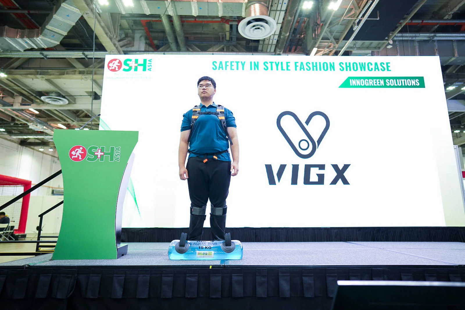 Wearable exoskeleton showcase