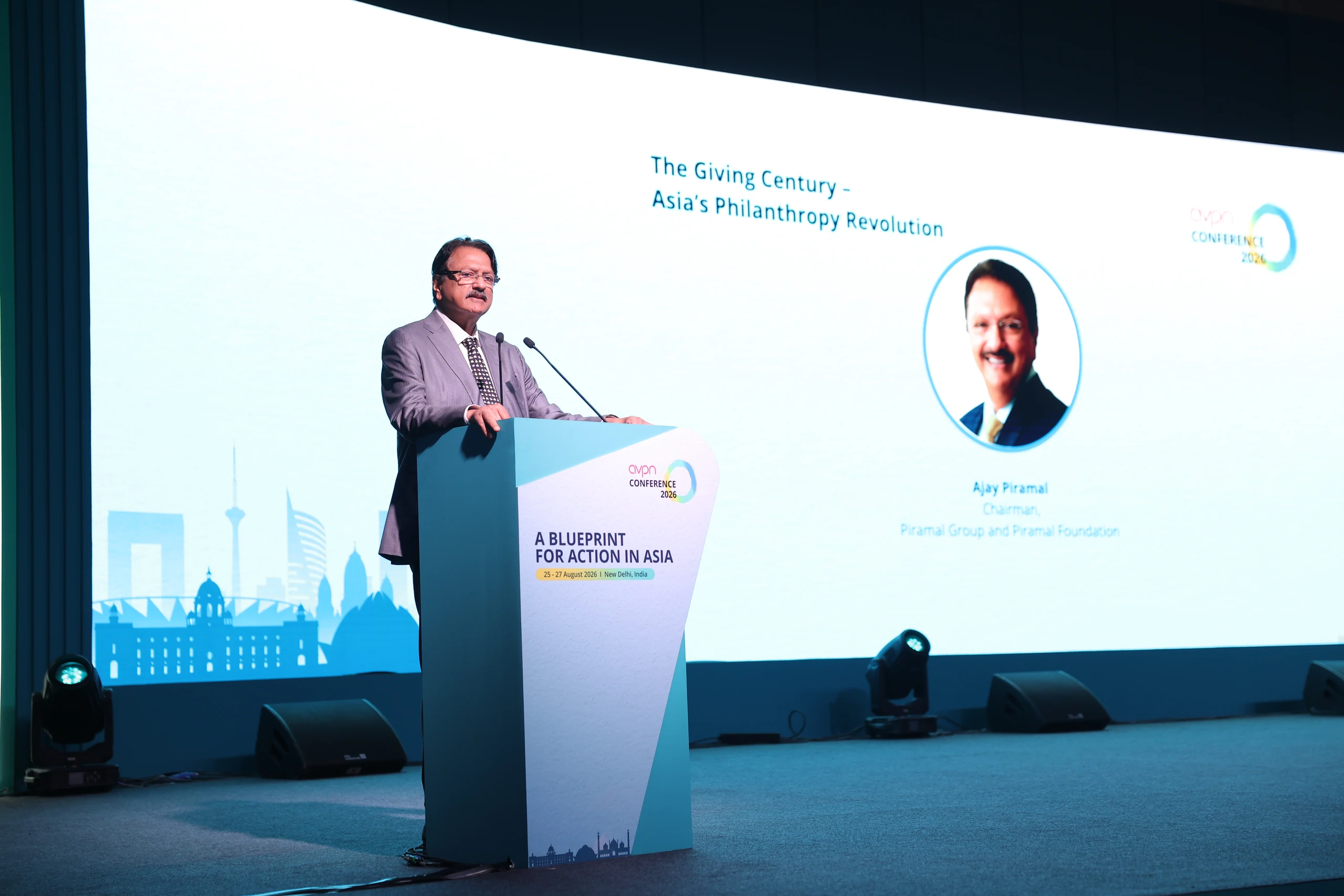 AVPN Global Conference 2026, Bharat Mandapam, New Delhi — frame 1